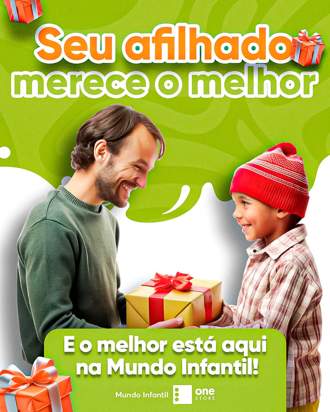 🎉 21 de Maio – Dia do Afilhado