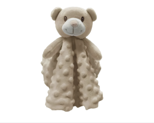 NANINHA URSO BEGE NANINHA COM PRENDEDOR DE CHUPETA