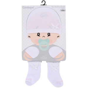KIT MATERNIDADE CENTOPE BRANCO BEBE 77
