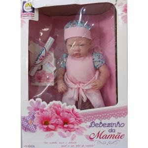 BONECA BEBEZINHO DA MAMAE C/  MACACAO 2082