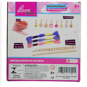 MIÇANGAS CRIE SUA PROPRIA PULSEIRA LAURA FASHION