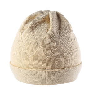 GORRO RN PIMPOLHO BEGE/VERMELHO