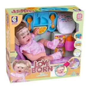 BONECA LOVE BORN MEU LANCHINHO 2589