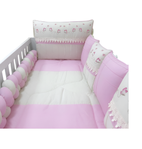 KIT BERCO BORBOLETINHA ROSE 11 PCS TIQUINHO 6992