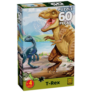 QUEBRA-CABEÇA 60 PEÇAS T-REX GROW 4430
