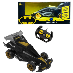 CARRINHO DE CONTROLE REMOTO 7 FUNÇÕES BATMAN SENTINELA