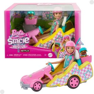 BRINQUEDO BARBIE E STACIE PARA O RESGATE NETFLIX HRM08
