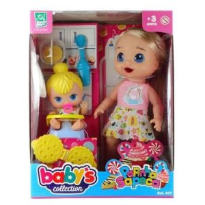 BONECA BABYS COLLECTION PAPINHA 407