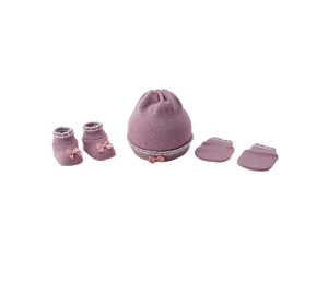 KIT GORRO, LUVA E SAPATINHO PIMPOLHO RN 62183