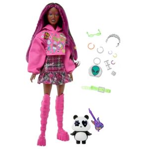 BONECA BARBIE CABELO ROSA EXTRA N19 GRN27