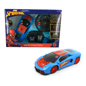 CARRINHO DE CONTROLE REMOTO 7 FUNÇÕES HOMEM-ARANHA WEBCONTROL