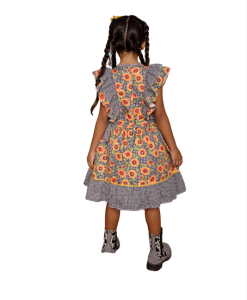 VESTIDO JUNINO GIRASSOL SER GAROTA