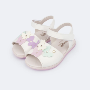 PAMPILI SANDÁLIA ESPADRILHE C/ BORBOLETAS COLORIDAS 761001