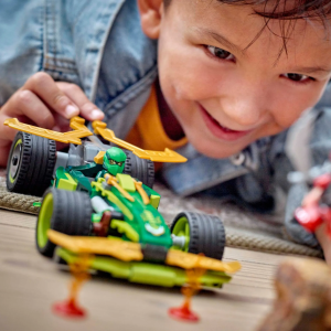 LEGO NINJAGO® - CARRO DE CORRIDA PULL-BACK DO LLOYD 71828