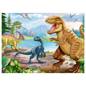 QUEBRA-CABEÇA 60 PEÇAS T-REX GROW 4430