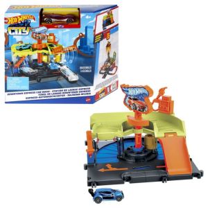 HOT WHEELS PISTA DE BRINQUEDO LAVA RÁPIDO EXPRESS CENTRO DA CIDADE