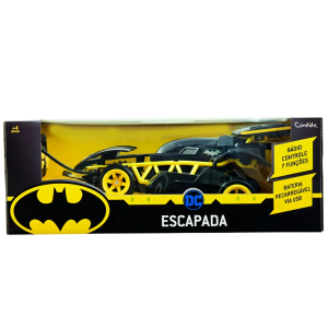 CARRINHO DE CONTROLE REMOTO 7 FUNÇÕES BATMAN ESCAPADA