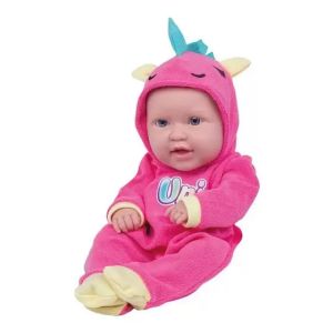 BONECA BEBE GOSTOSO DE ABRAÇAR UNICORNIO