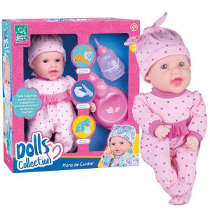 BONECA DOLLS COLLECTION HORA DE CUIDAR 433