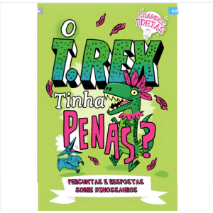 LIVRO PERGUNTAS E RESPOSTAS SOBRE DINOSSAUROS PÉ DA LETRA